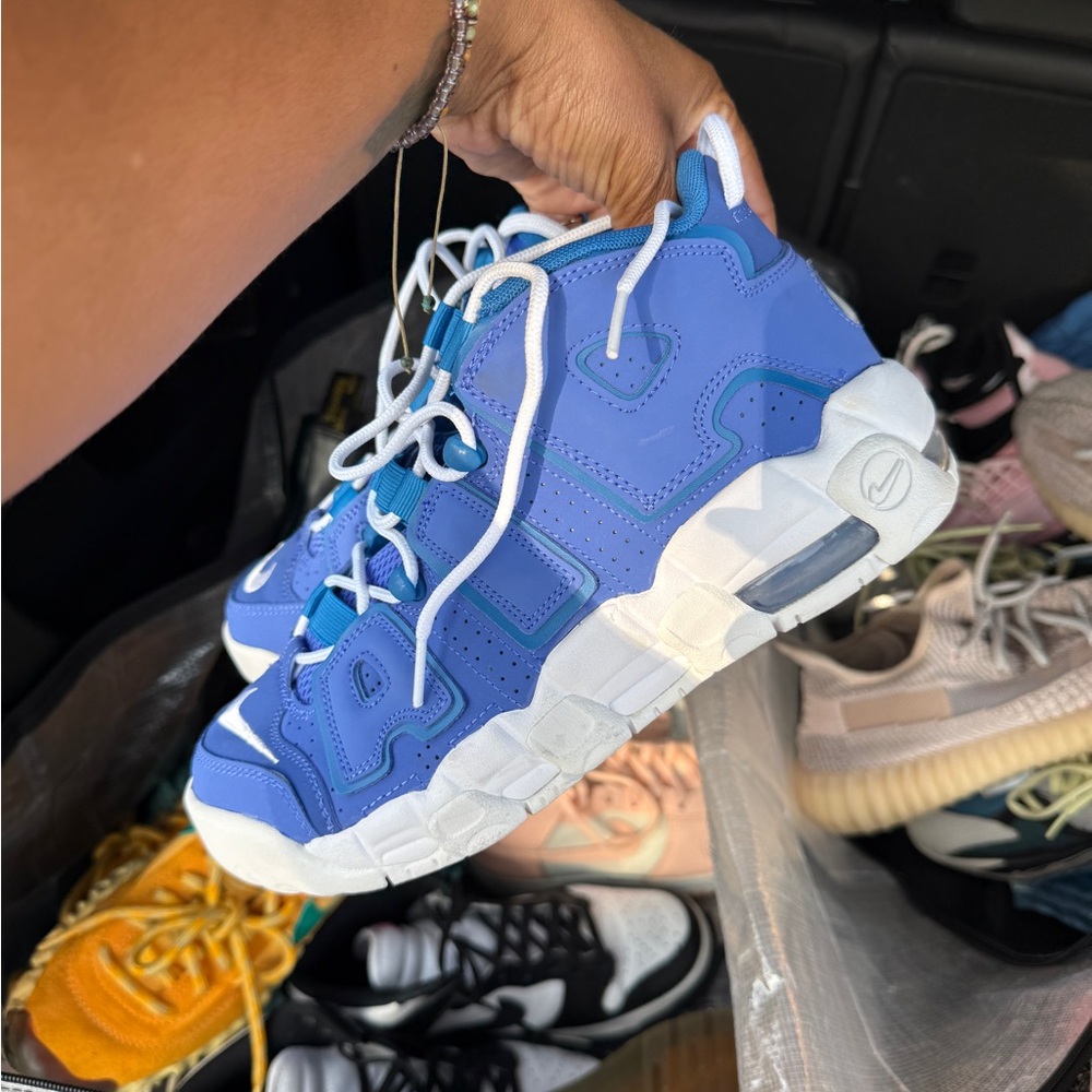 Nike AIR Blue and White Athletic Shoes